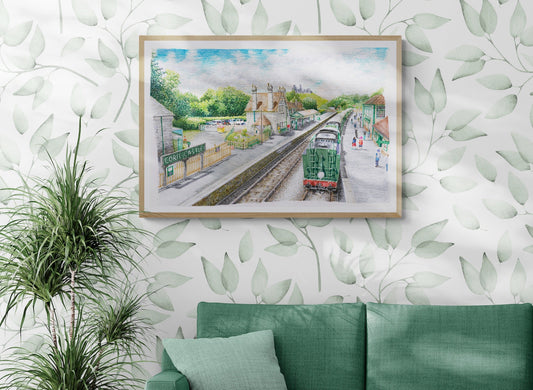 The Story Behind Corfe Castle Station