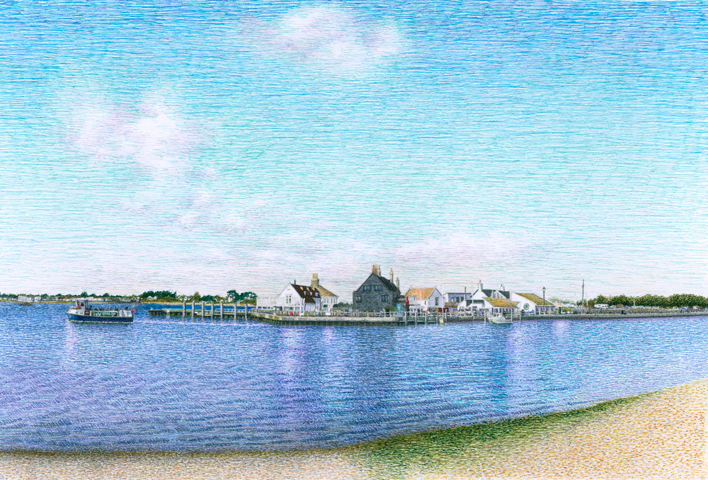 Mudeford Quay from Hengistbury