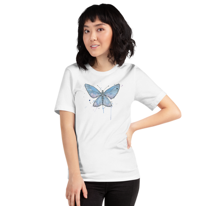 Blue Butterfly Artee T-shirt