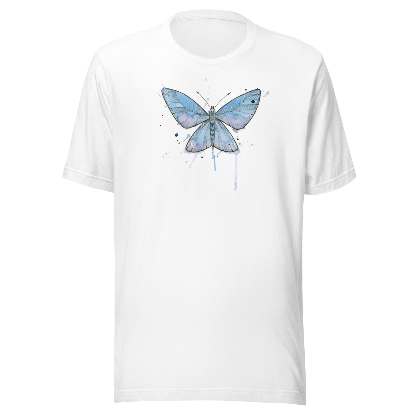 Blue Butterfly Artee T-shirt